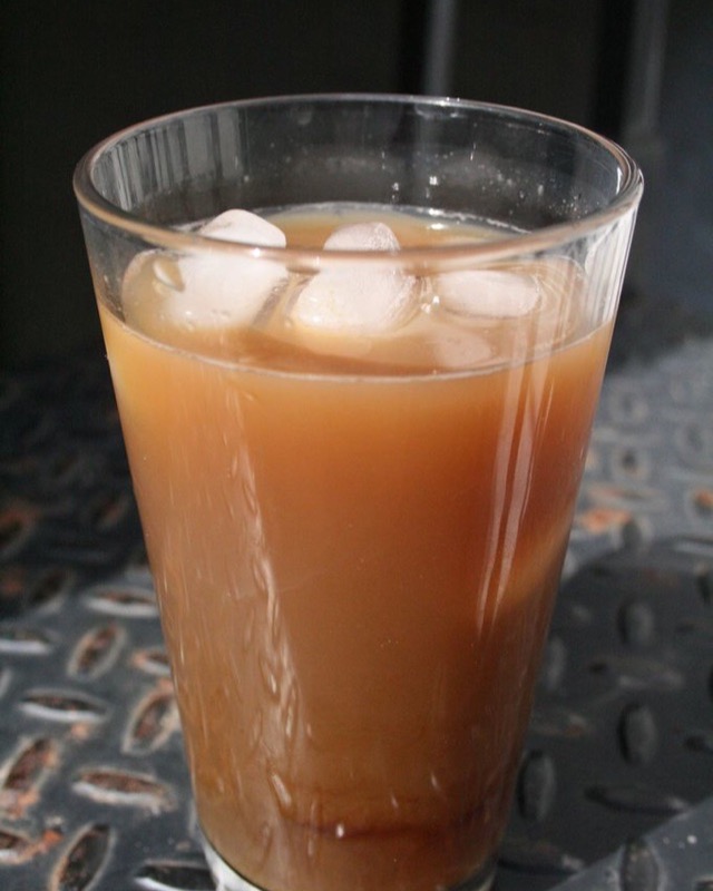 cold-brewed iced coffee
